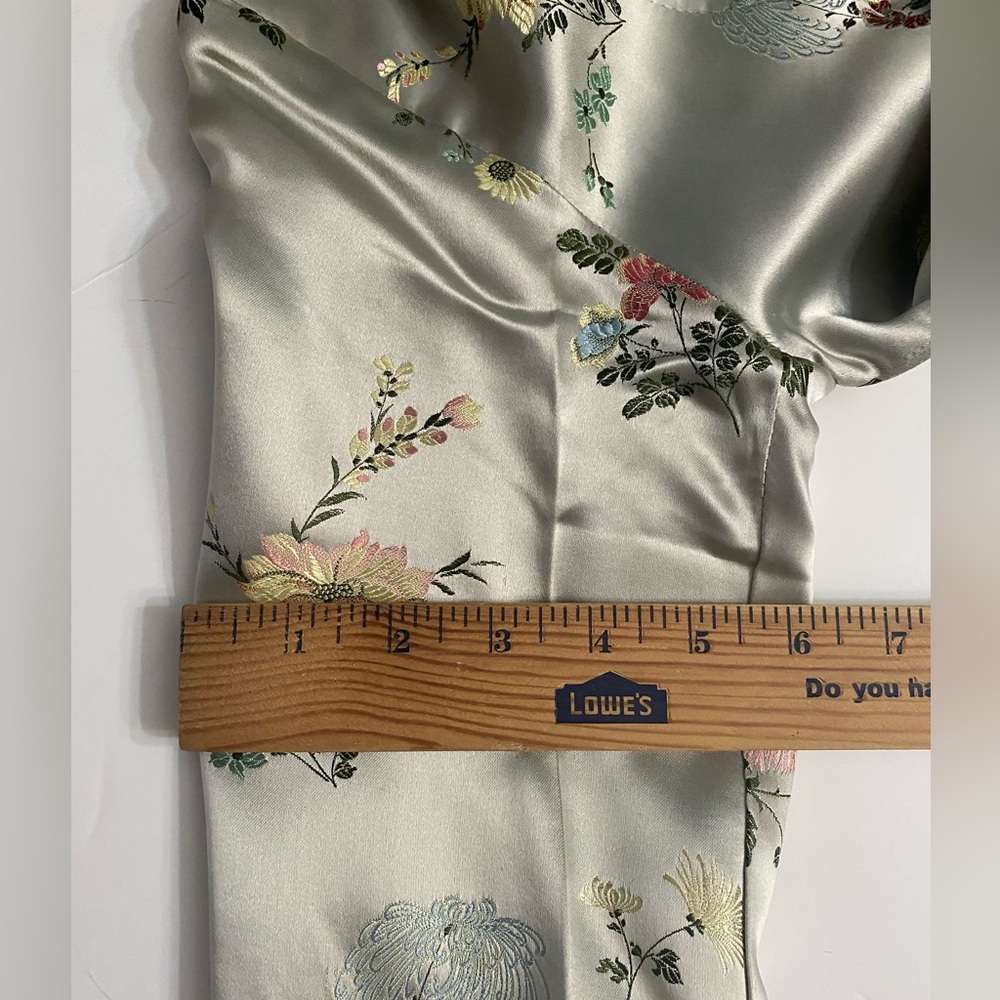 Vintage Quilted Silk Reversible Mandarin Chinese Jacket See measurements - Picture 7 of 16